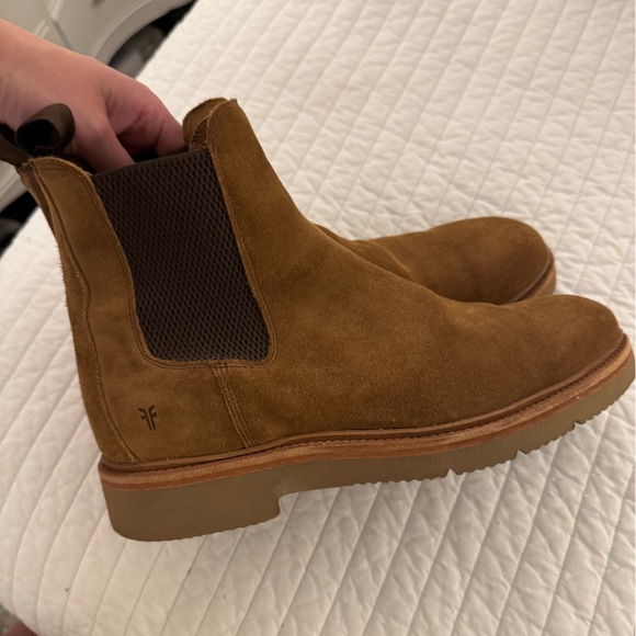 Frye Other - Frye Men's Brown Suede Chelsea Boots
